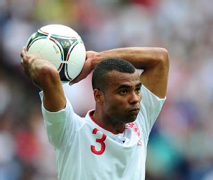 Ashley Cole: Confined to bed</p>